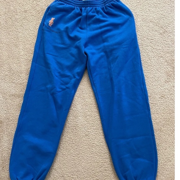 Pangaia x Bearbrick Trackpants in Colbalt Blue - size M - Picture 4 of 9